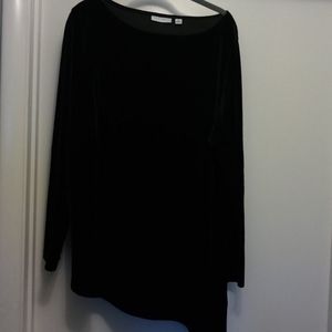 Susan Graver velvet tunic